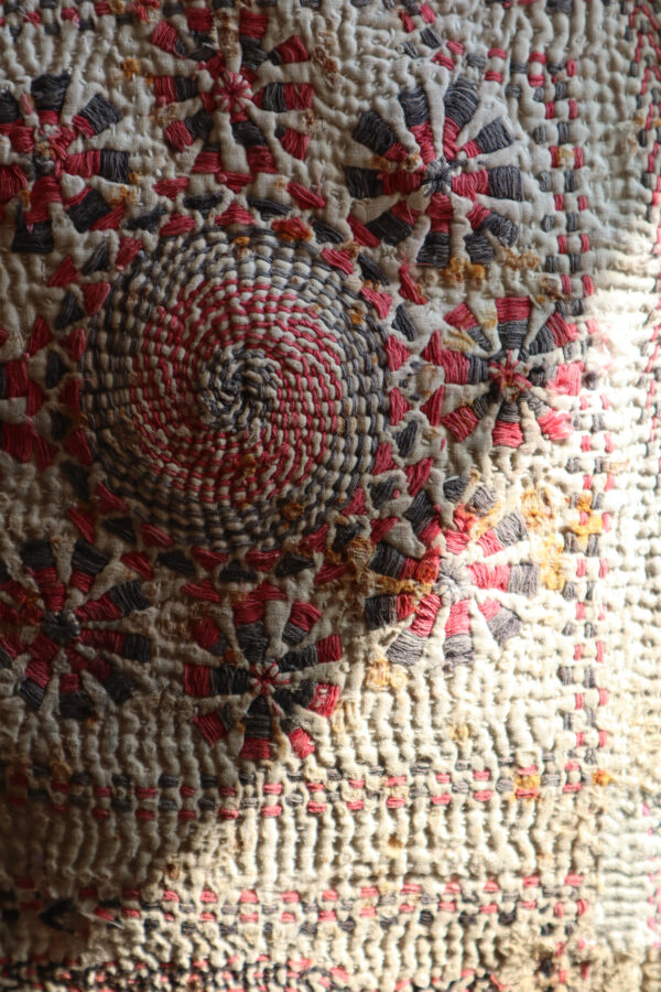 Old kantha / R 04　カンタ刺繍 - 画像 (2)